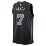 Maillot NBA Detroit Pistons Killian Hayes Nike 2023-24 City Edition Noir Swingman - Homme
